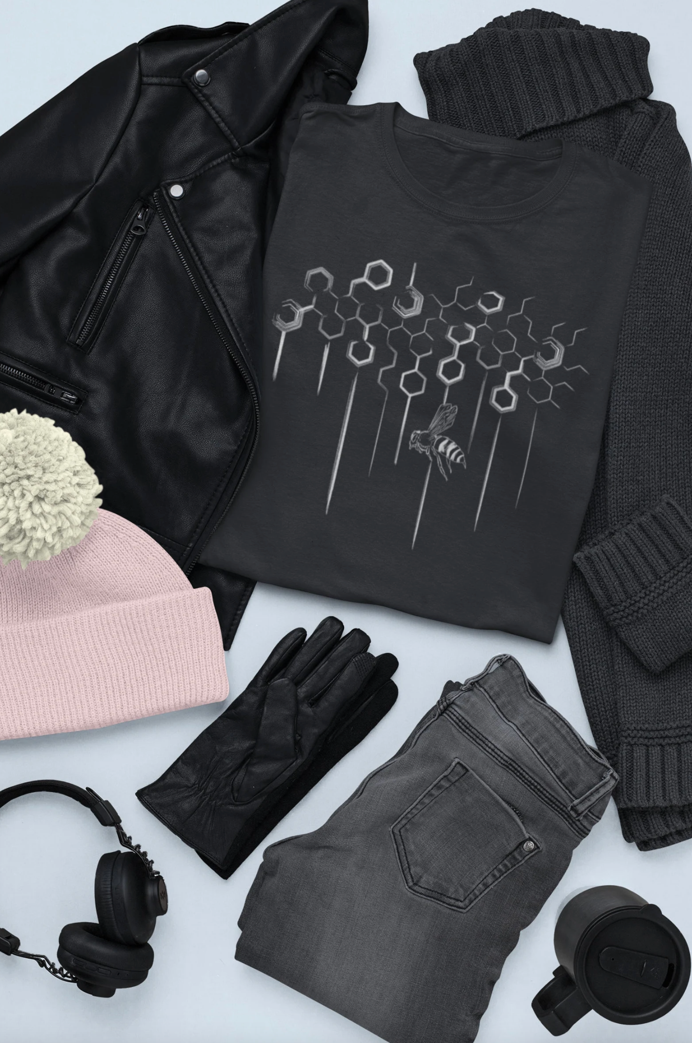 Honeycomb Drip T-Shirt