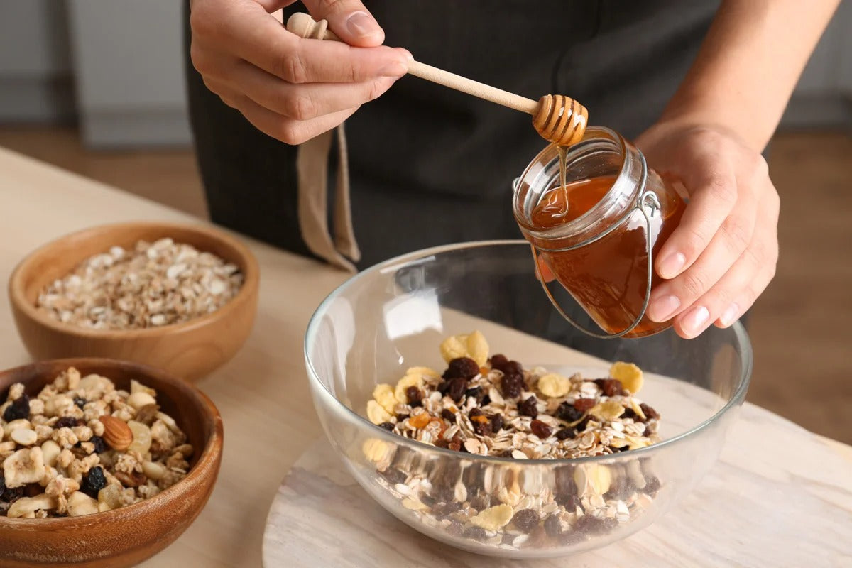Honey Almond Granola (gluten-free Honey Almond Granola (gluten-free